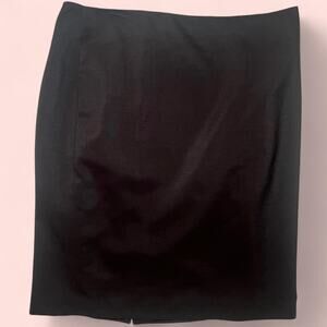 Dark brown anne klein suit skirt